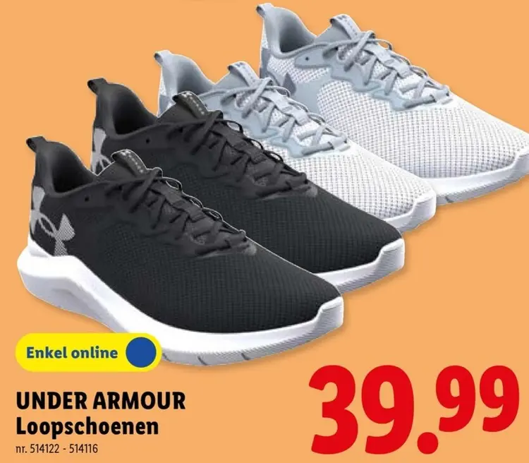 Promotie: UNDER ARMOUR Loopschoenen