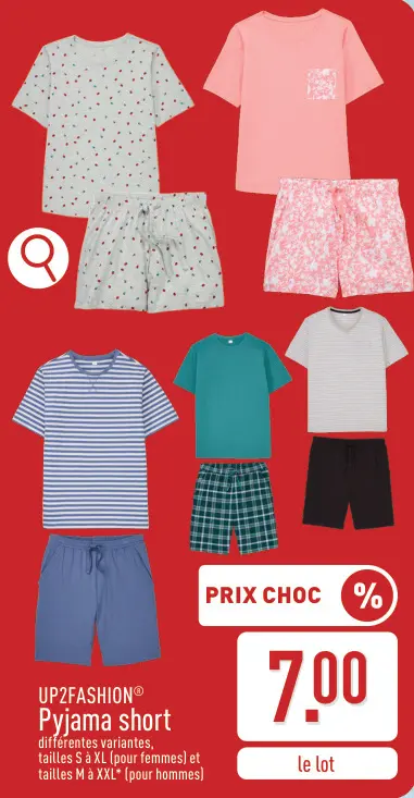 Offre: Pyjama short