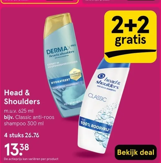 Aanbieding: Head & Shoulders