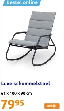 Aanbieding: Luxe schommelstoel
