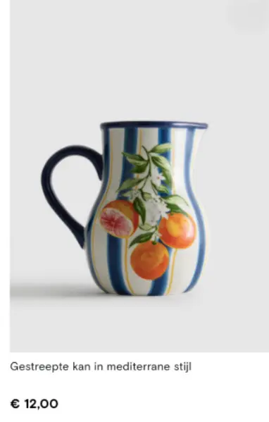 Promotie: Gestreept kan in mediterrane stijl