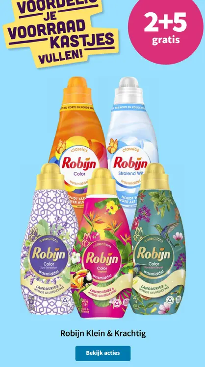 Promotie: Robijn Klein & Krachtig