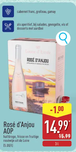 Promotie: Rosé d'Anjou AOP
