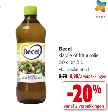 Promotie: slaolie of frituurolie