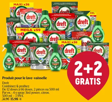 Offre: Produit pour le lave-vaisselle