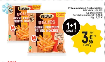 Offre: Frites moches / Gekke frietjes UGLIES