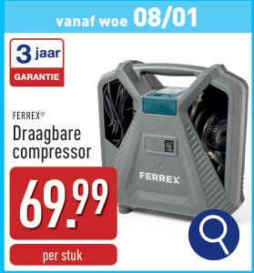 Aanbieding: Draagbare compressor