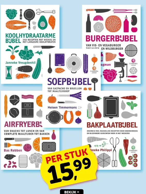 Aanbieding: Kookboeken