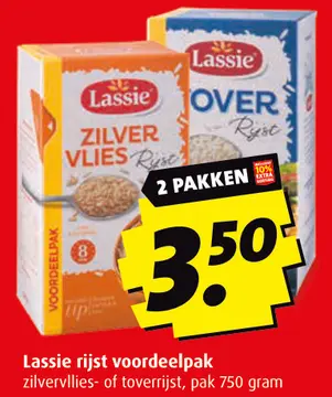 Aanbieding: Lassie rijst voordeelpak