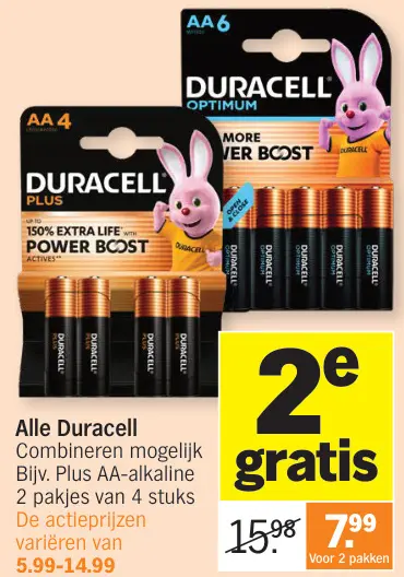 Promotie: Batterijen