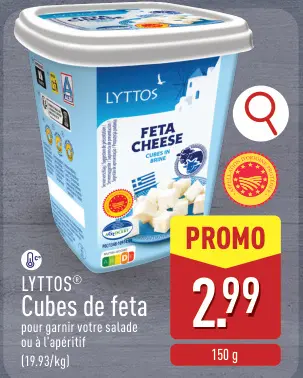 Offre: Cubes de feta