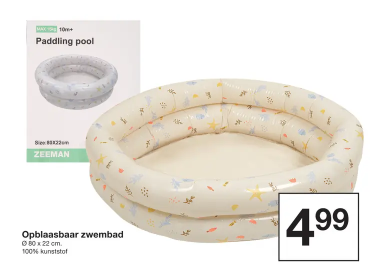 Promotie: Opblaasbaar zwembad