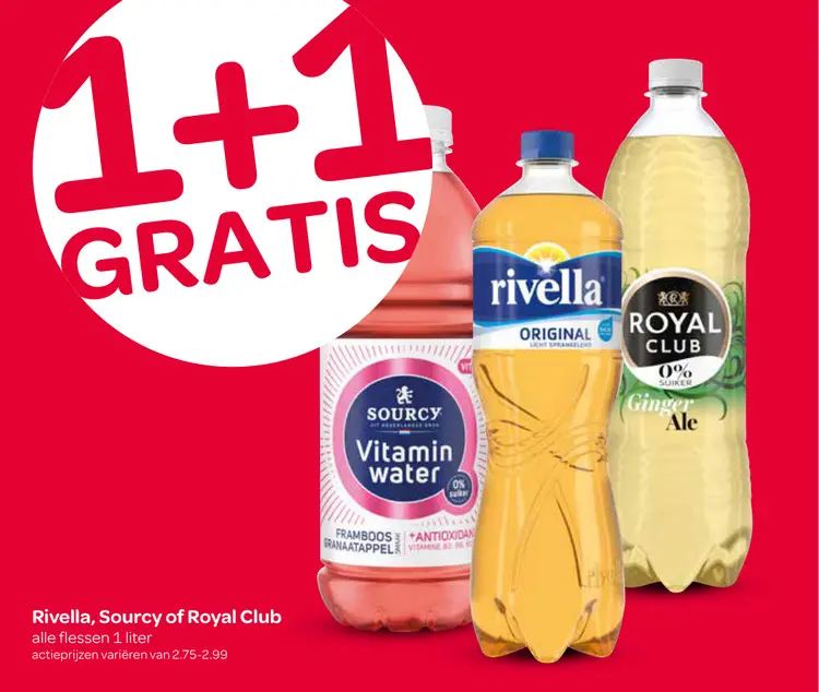 Aanbieding: Rivella, Sourcy of Royal Club