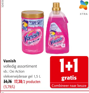 Promotie: Vanish