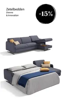 Aanbieding: Zetelbedden