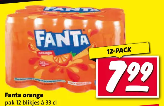 Aanbieding: Fanta orange