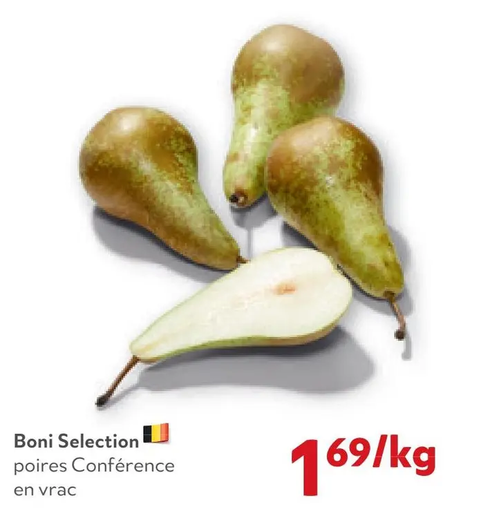 Offre: Boni Selection poires Conférence