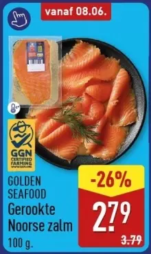 Aanbieding: Gerookte Noorse zalm