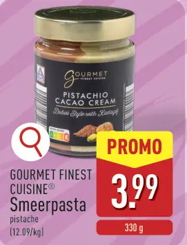 Promotie: Smeerpasta pistache