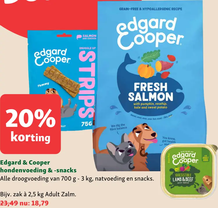 Aanbieding: Hondenvoeding & -snacks