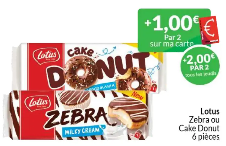 Offre: Zebra ou Cake Donut