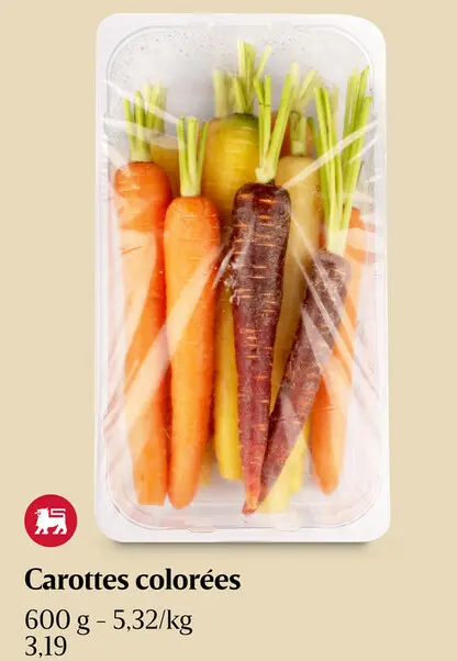 Offre: Carottes | Colorées