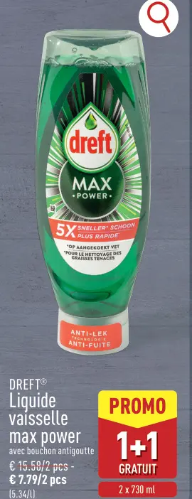 Offre: Liquide vaisselle max power