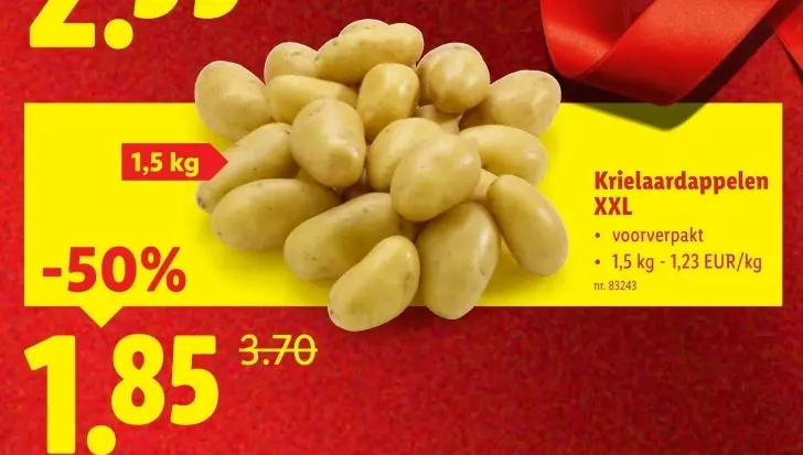 Promotie: Krielaardappelen XXL