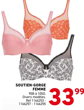 Offre: Soutien-gorge femme