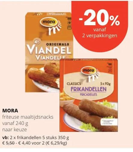 Promotie: Friteuse maaltijdsnacks