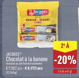 Offre: Chocolat à la banane