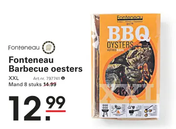 Aanbieding: Fonteneau Barbecue oesters