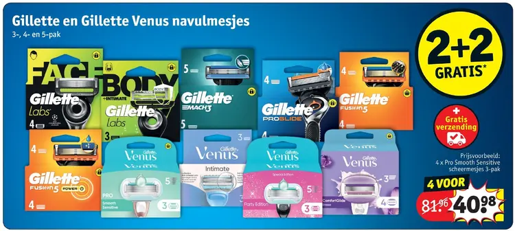 Promotie: Scheermesjes