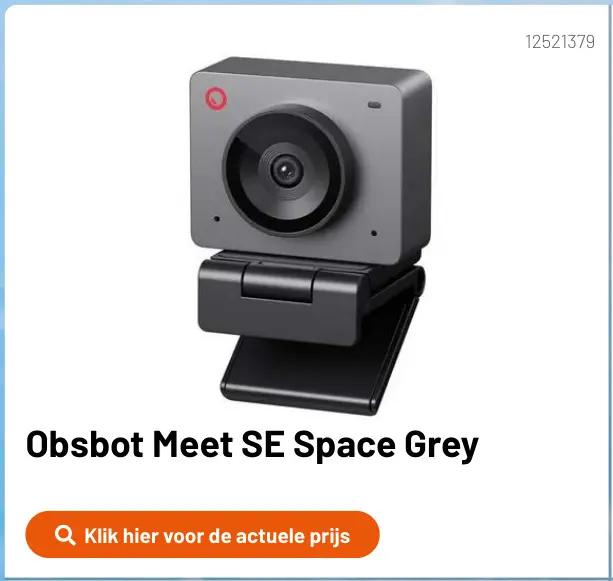 Promotie: Obsbot Meet SE Space Grey