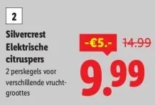 Aanbieding: Elektrische citruspers