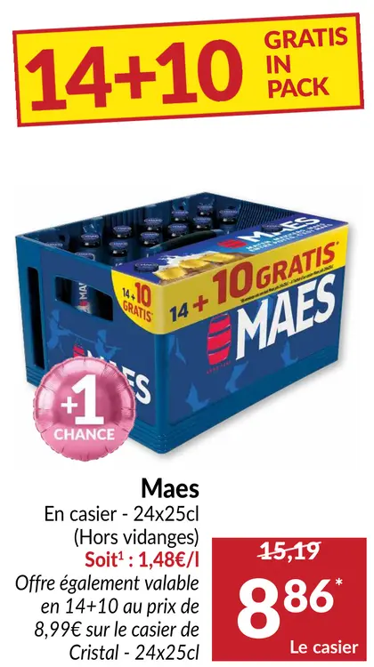 Offre: Bière blonde