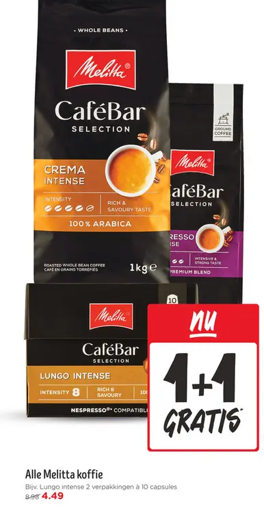 Aanbieding: Melitta koffie