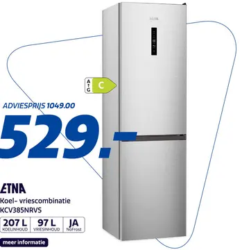 Aanbieding: ETNA KCV385NRVS