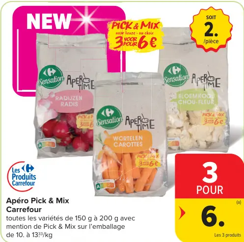 Offre: Apéro Pick & Mix