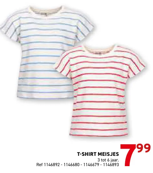 Promotie: T-shirt meisjes