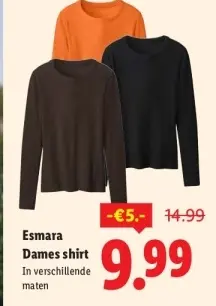 Aanbieding: Dames shirt