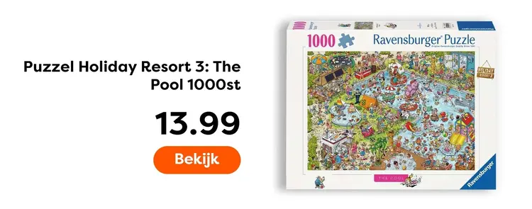 Aanbieding: Puzzel Holiday Resort 3: The Pool