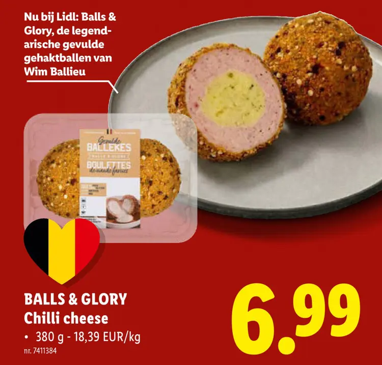 Promotie: Balls & Glory Chilli cheese