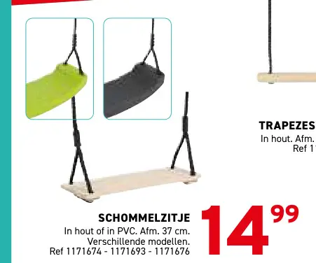Promotie: Schommelzitje