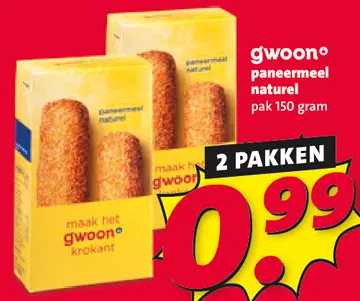 Aanbieding: Paneermeel naturel