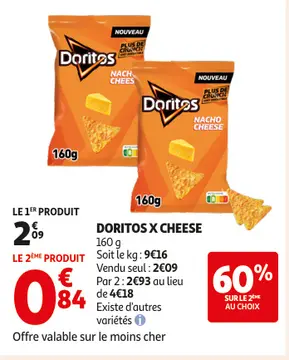 Offre: Doritos x cheese
