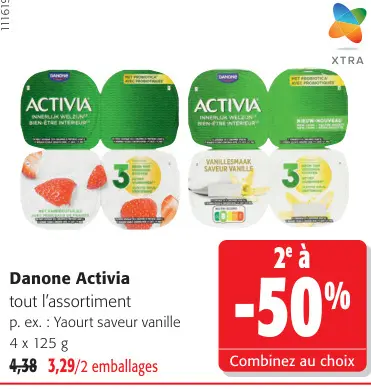 Offre: Danone Activia
