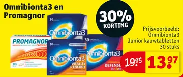 Aanbieding: Omnibionta3 en Promagnor