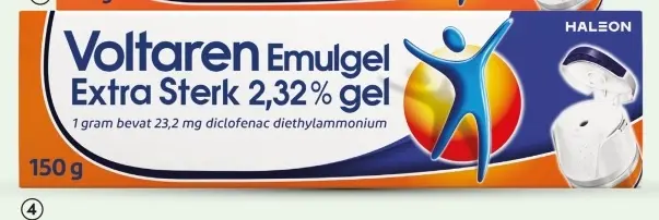 Aanbieding: Voltaren Emulgel Extra Sterk 2,32% gel 150 gram