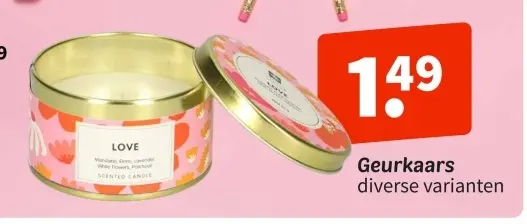 Aanbieding: Geurkaars